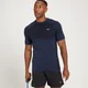 Tricou cu mânecă scurtă fără cusături MP Essentials pentru bărbați - Deep Blue Marl
