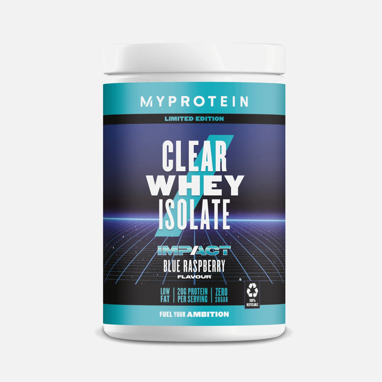 Clear Whey Isolate - Blue Raspberry Imagine 1