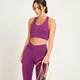 Bustieră sport cu bretele încrucișate la spate MP Tempo pentru femei - Violet