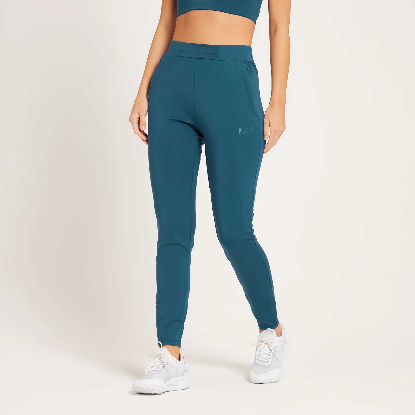 Pantaloni de antrenament tip jogger MP Tempo pentru femei - Albastru prăfuit - XS Imagine 1