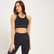 Bustieră sport reversibilă MP Adapt pentru femei - Negru/ Galaxy