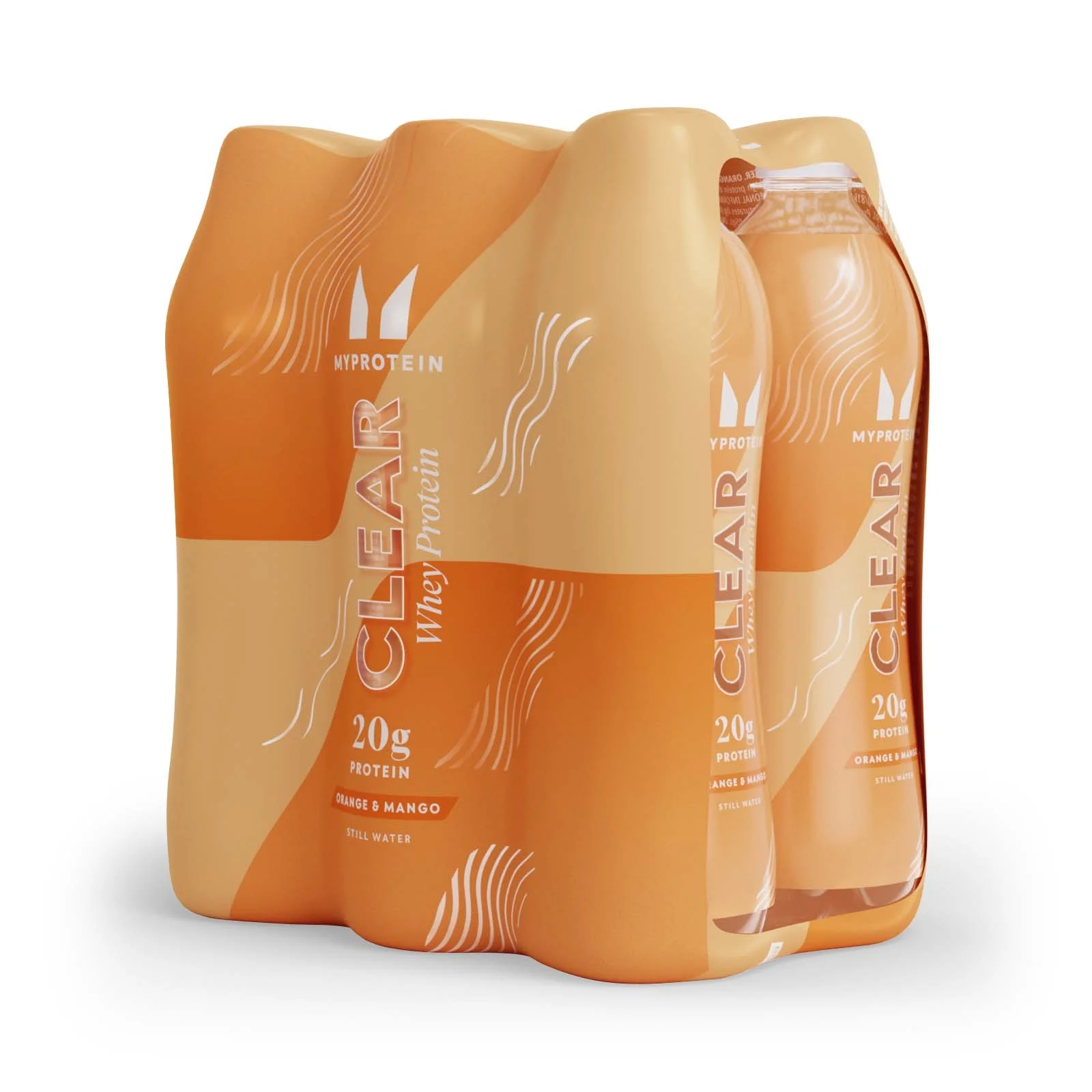 Apă proteică - RTD (6 bucăți) - 6 Pack - Orange & Mango Imagine 1