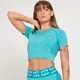 Tricou decupat cu mâneca scurta MP pentru femei - Lagoon