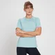 Tricou reflectorizant MP Velocity Ultra pentru femei - Frost Blue