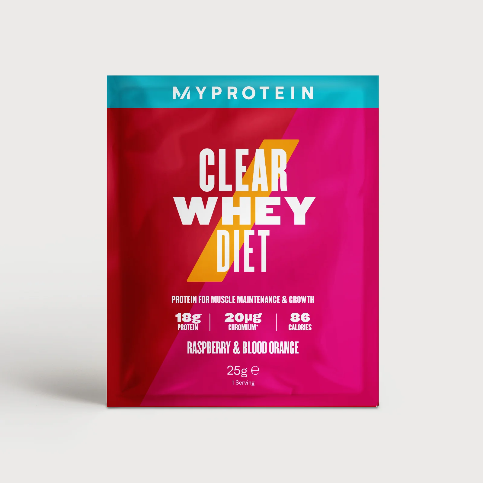 Myprotein Clear Diet Whey (Sample) - 25g - Raspberry & Blood Orange Imagine 1