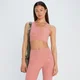 Bustieră sport cu bretele MP Composure pentru femei - Washed Pink Marl