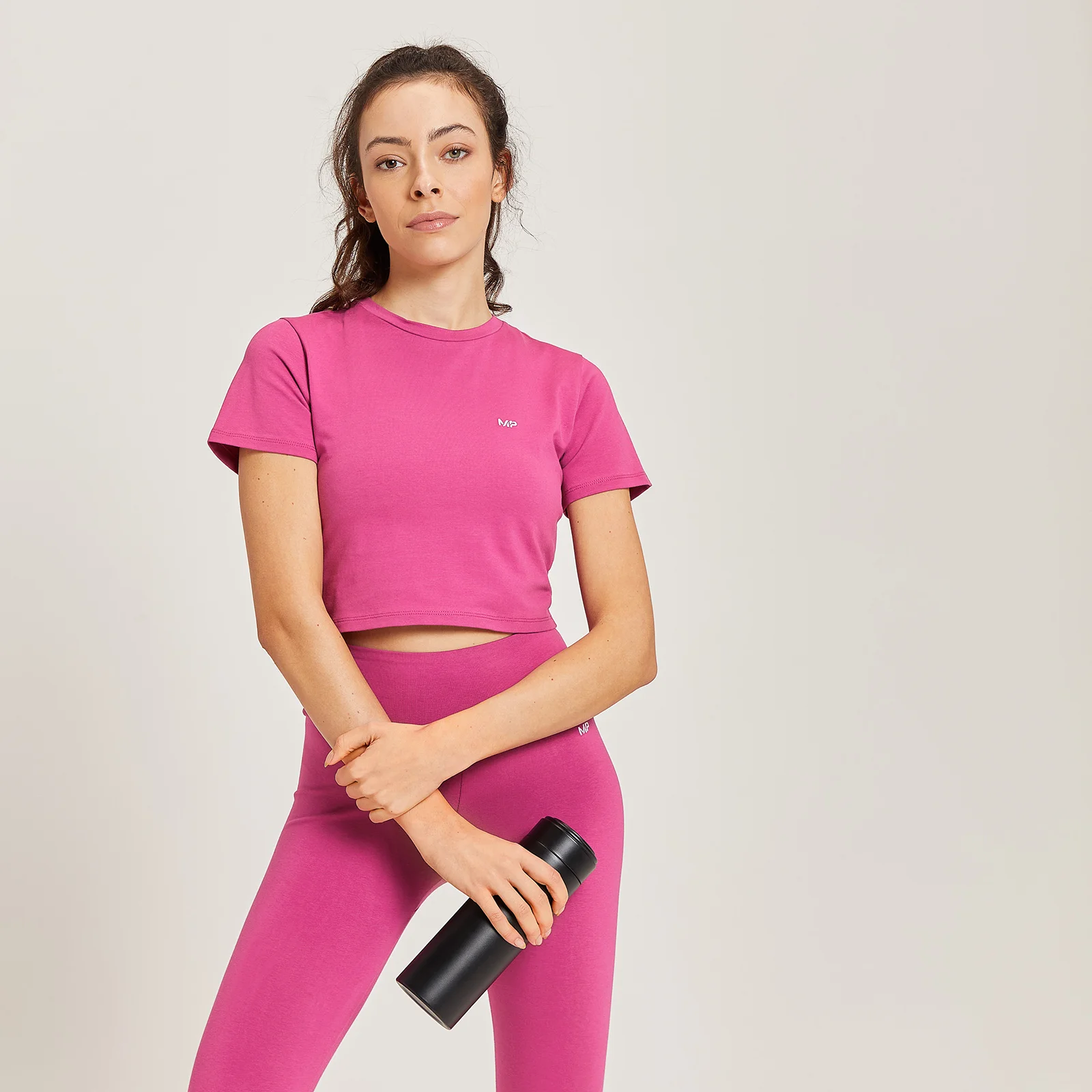 Tricou decupat mulat MP pentru femei - Sangria - XXS Imagine 1