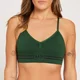 Bustieră tip bralette fără cusături MP pentru femei - Verde închis