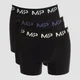 Boxeri cu siglă colorată MP pentru bărbați (pachet de 3) - Negru/Frost Green/Steel Blue/Ice Blue