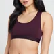 Bustieră tip bralette MP Essentials pentru femei - Grape