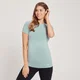 Tricou de maternitate cu mânecă scurtă fără cusături MP pentru femei - Ice Blue