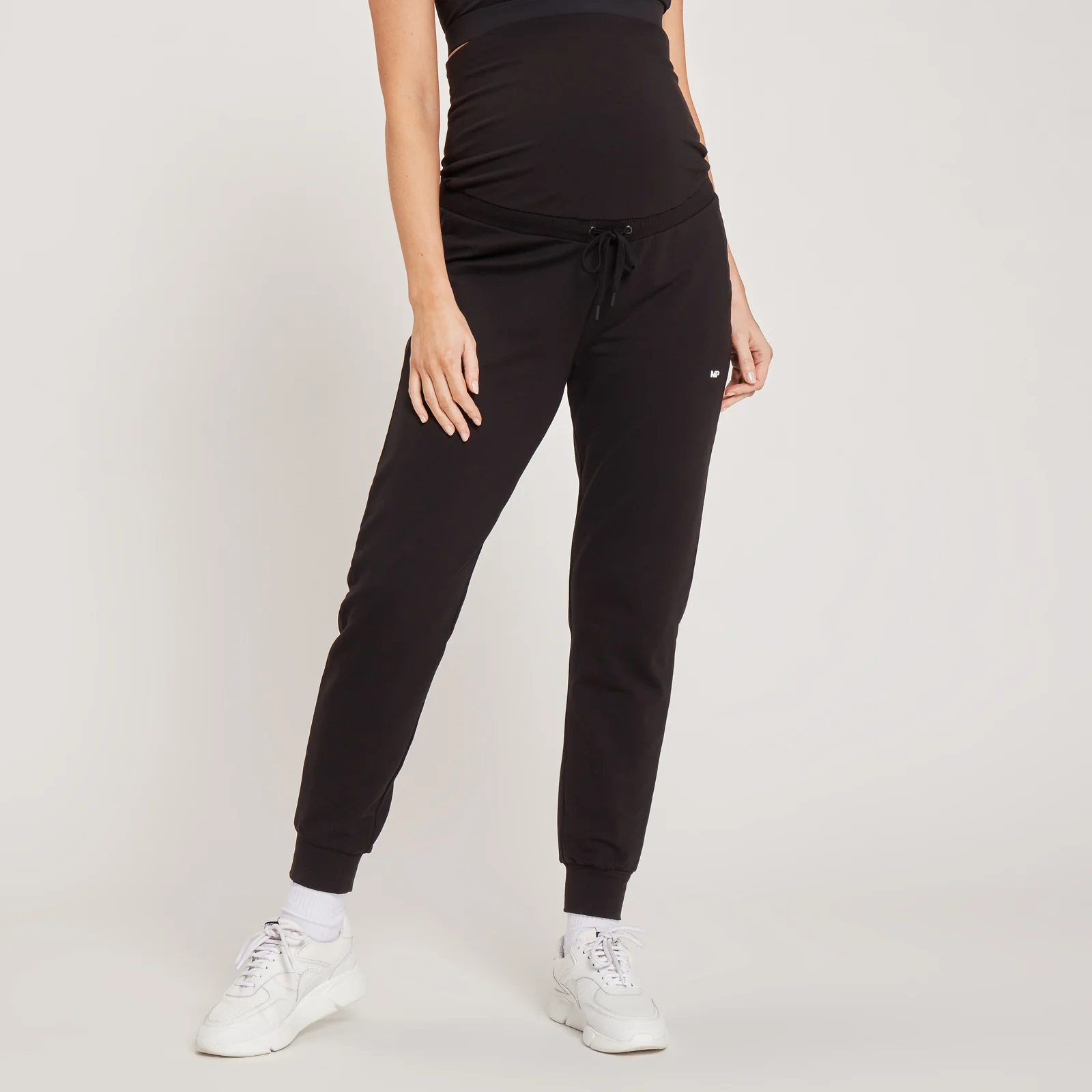 Pantaloni tip jogger de maternitate MP pentru femei - Negru - XXS Imagine 1