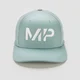 Sapcă snapback din material elastic MP New Era 9FIFTY - Ice Blue/Alb
