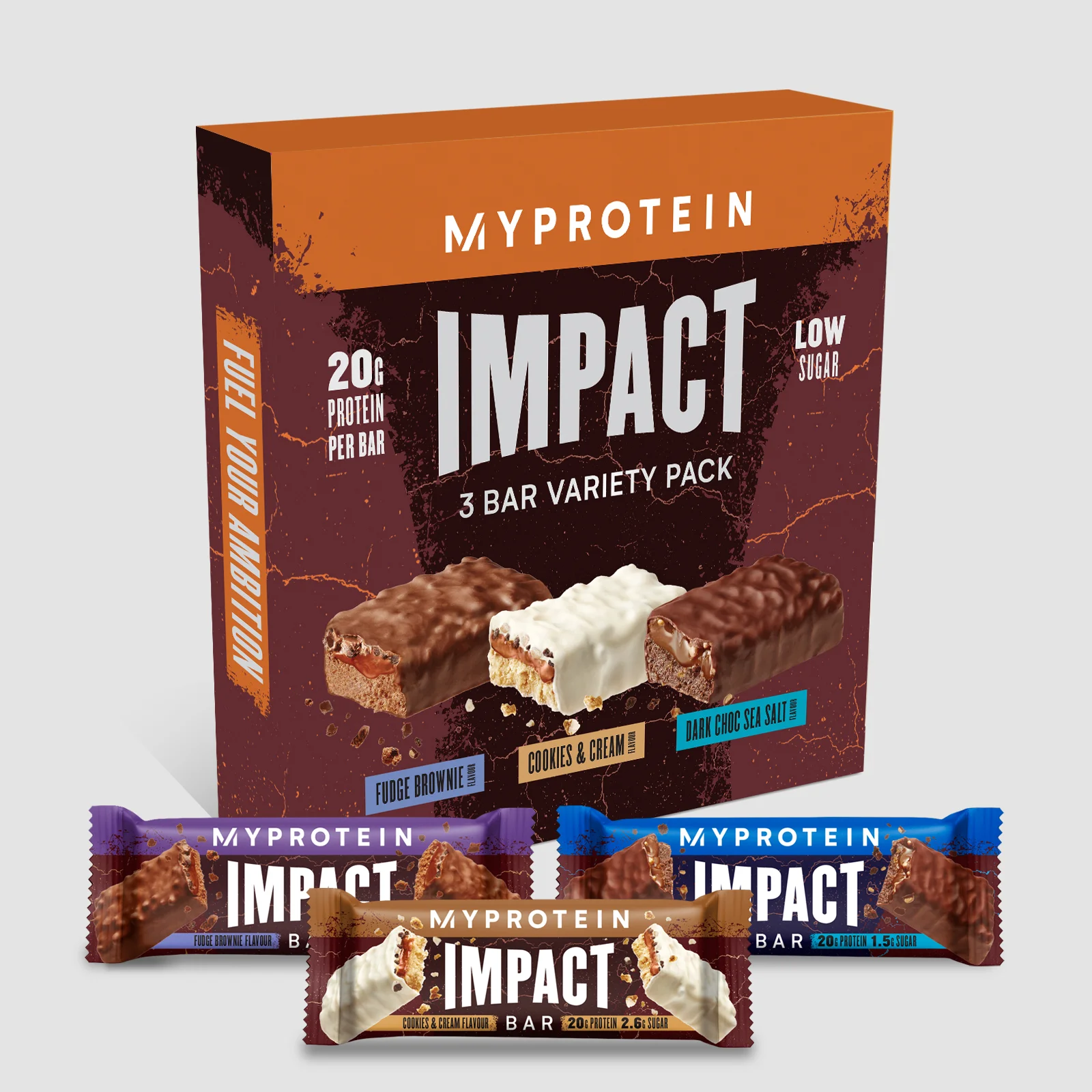 Myprotein Impact Protein Bar Discovery Box - 3 x 64g Imagine 1