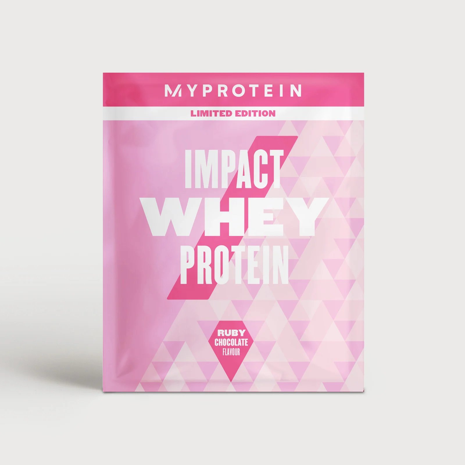 Impact Whey Protein – Ciocolată rubinie - 1servings - Ruby Chocolate Imagine 1