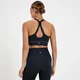Bustieră sport cu grafen MP Velocity Ultra Seamless pentru femei - Negru