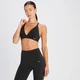 Bustieră tip bralette triunghiulară MP pentru femei - Negru