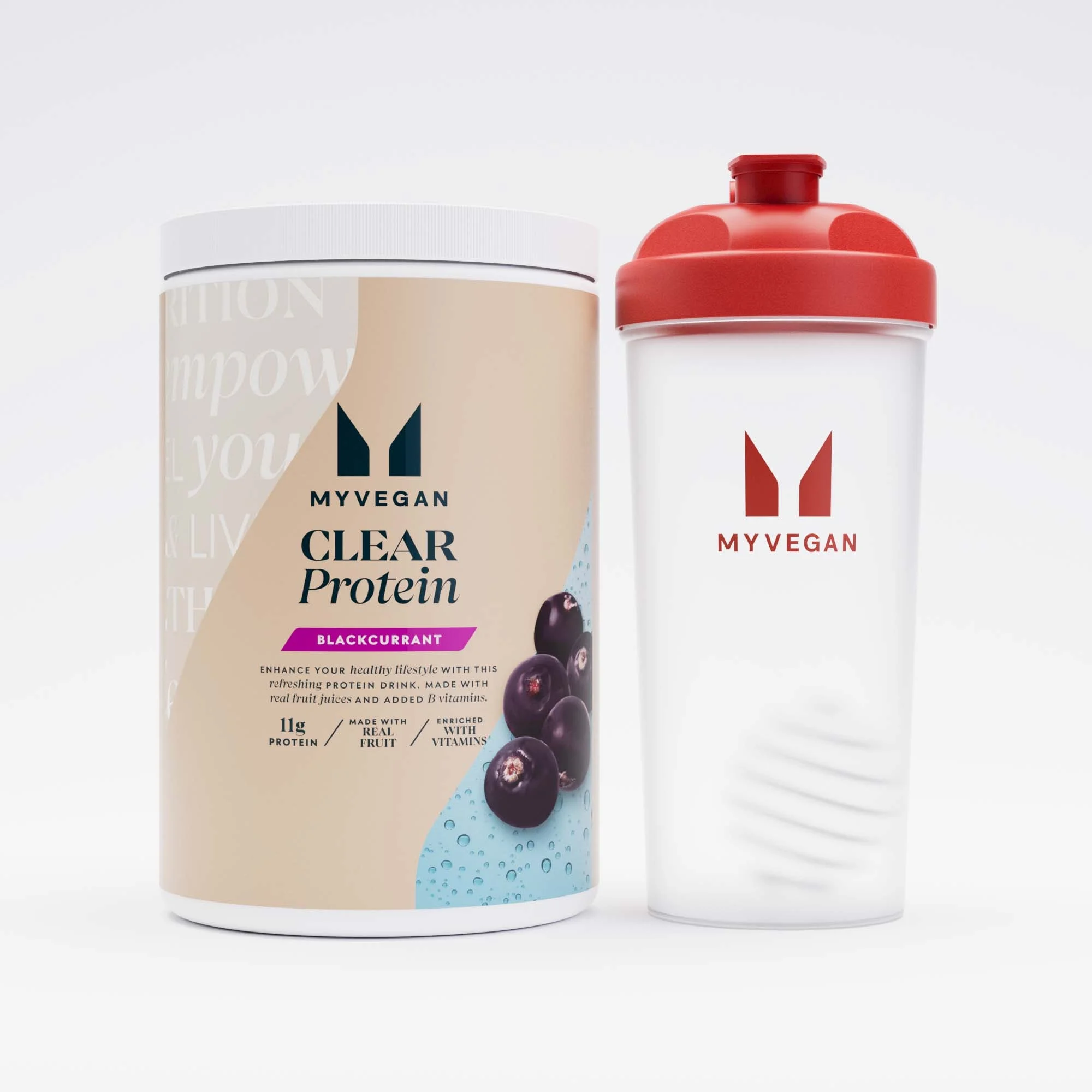 Pachet de inițiere Clear Vegan Protein - Coacaze Imagine 1