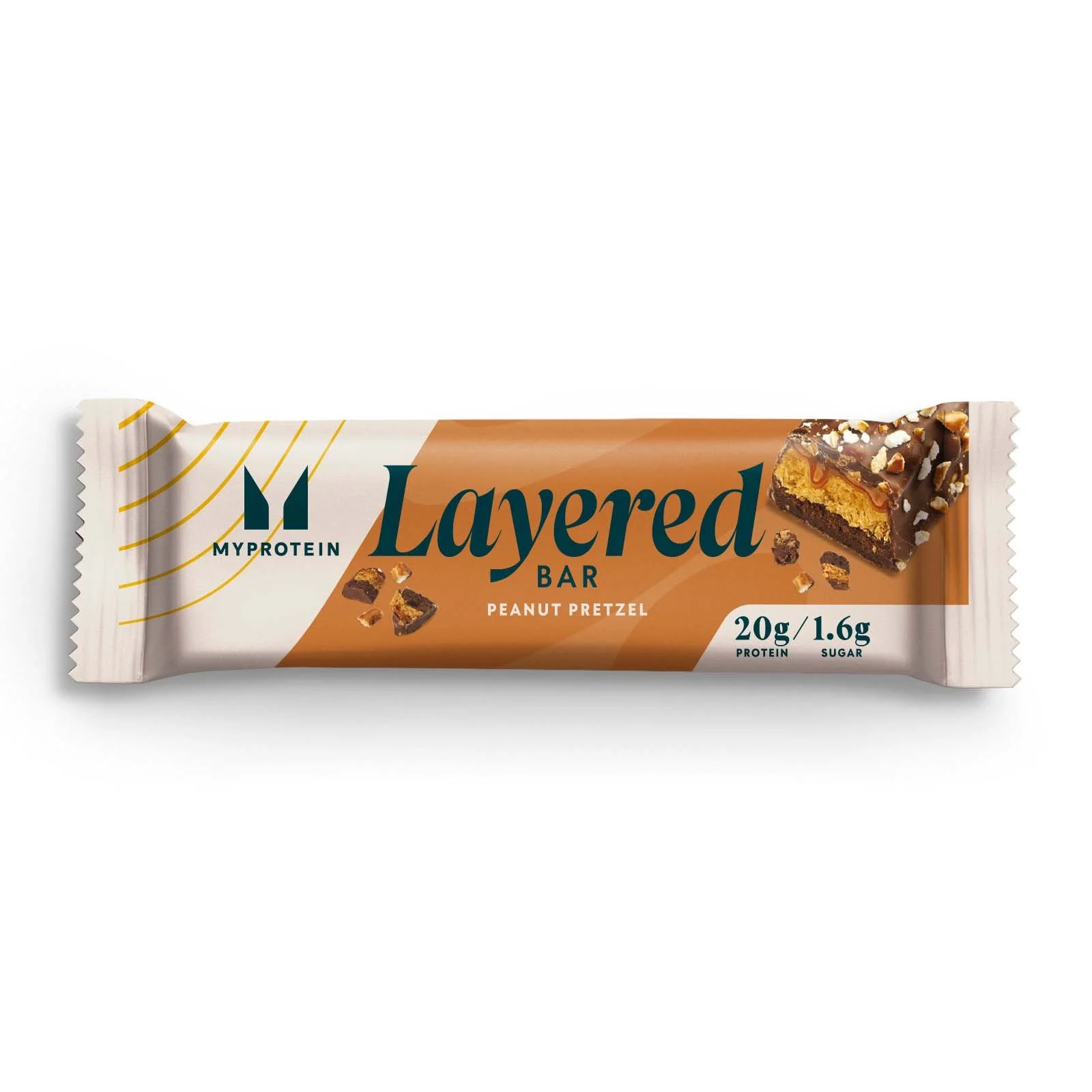 Myprotein 6-Layer Protein Bar (Sample) - Chocolate Peanut Pretzel Imagine 1