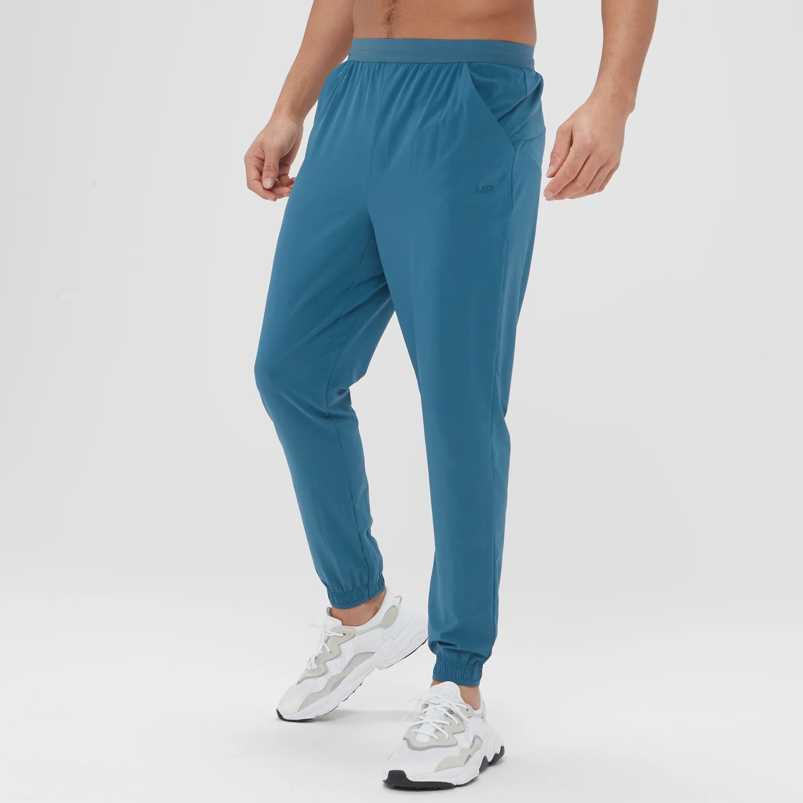 Pantaloni tip jogger MP Composure din fibre țesute pentru bărbați - Teal Blue - XXS Imagine 1