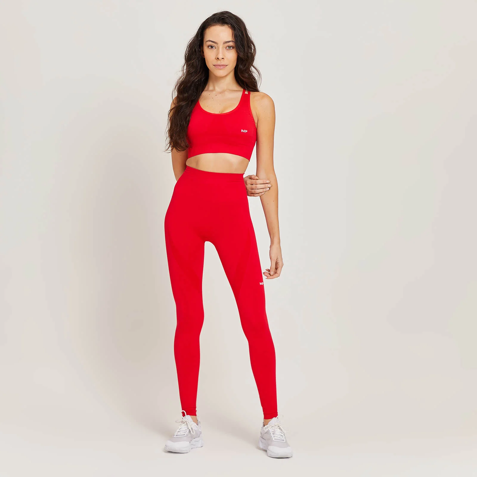 Set colanți și sutien sport pentru femei MP Tempo în Ediție Limitată - Danger - XXS - XXS Imagine 1