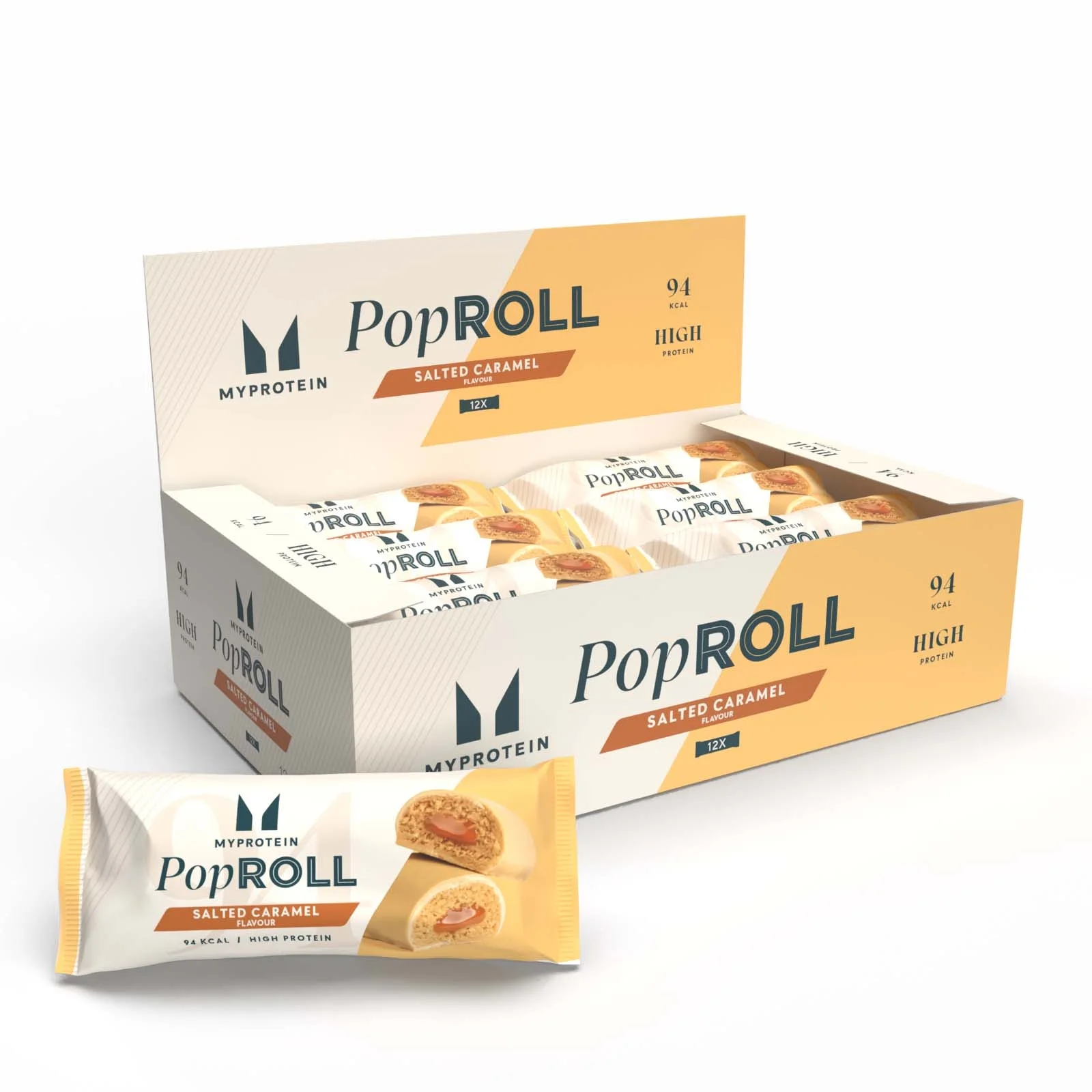 Pop Rolls - 12 x 27g - Caramel sarat Imagine 1