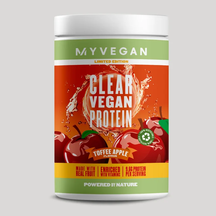 Clear Vegan Protein — Aromă de măr și caramel