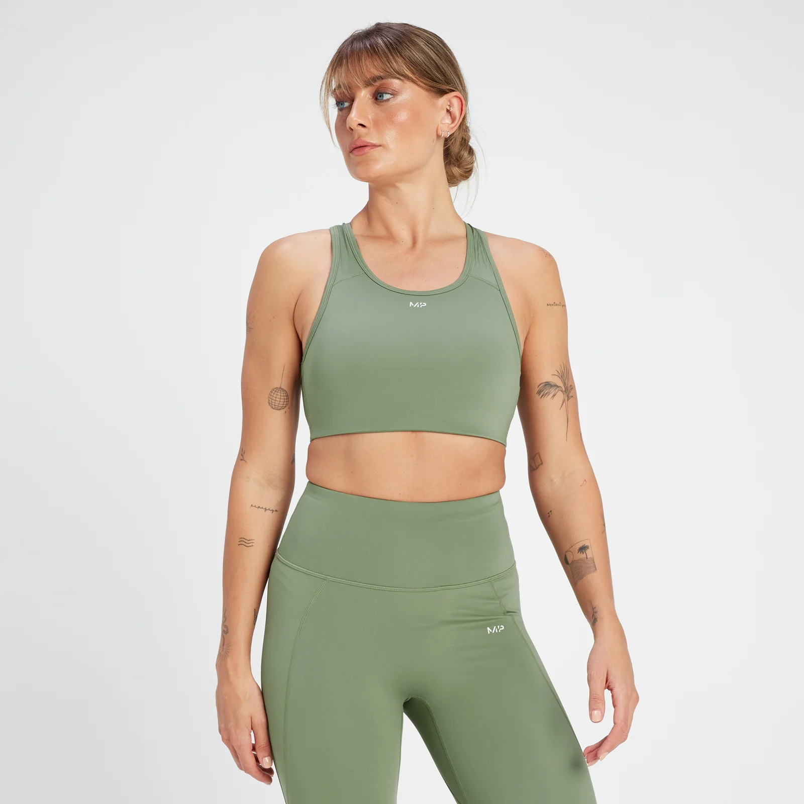 Bustieră sport MP Tempo pentru femei - Sea Spray - XS Imagine 1