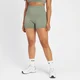 Pantaloni foarte scurți fără cusături MP Rest Day pentru femei - Deep Taupe