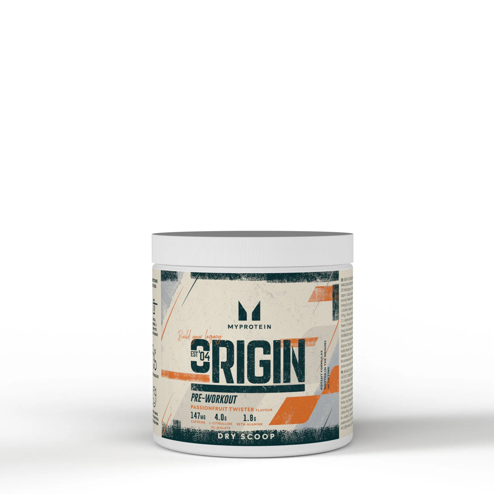 Origin Pre-Workout Dry Scoop - 18servings - Passionfruit Twister Imagine 1