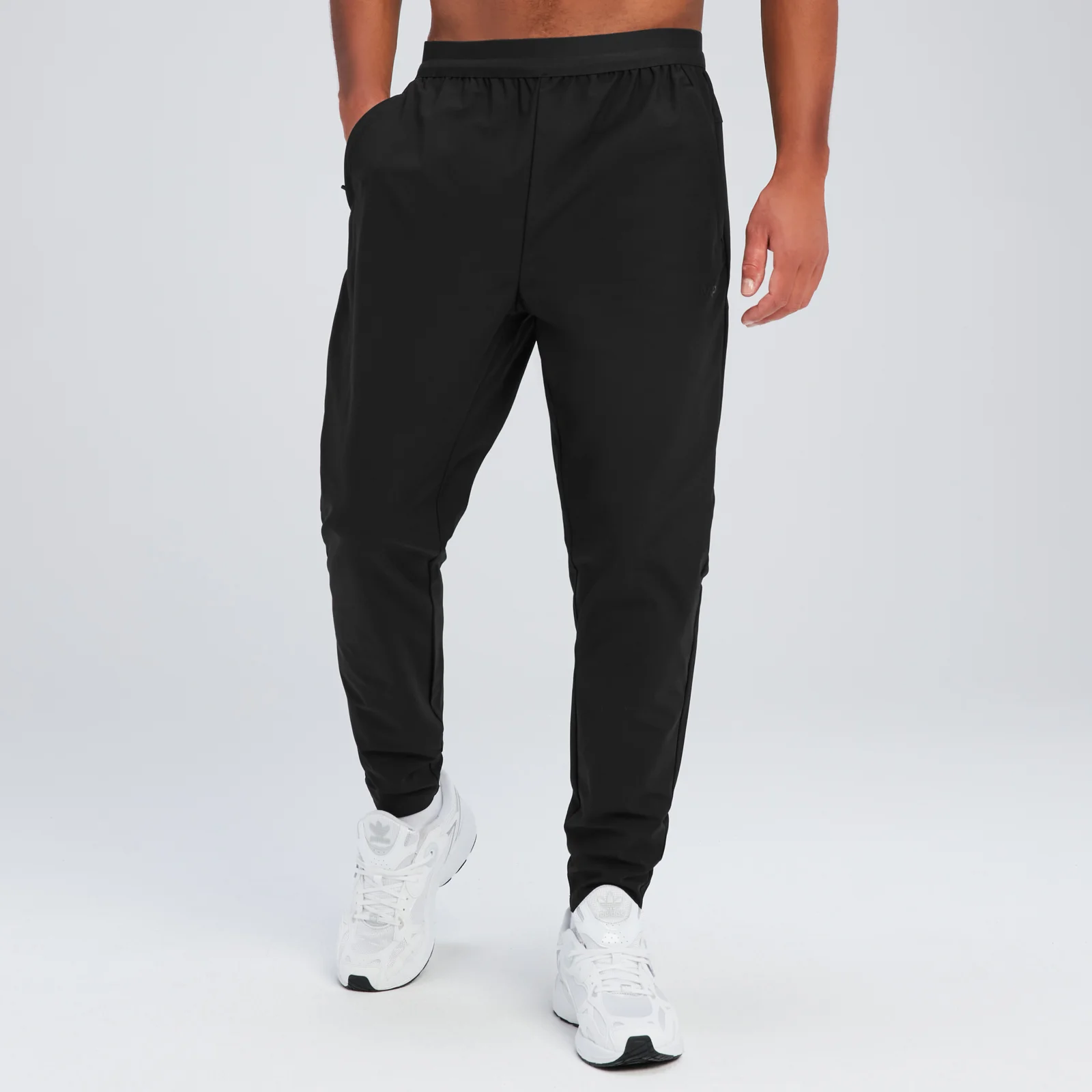 Pantaloni tip jogger țesuți MP Rest Day pentru bărbați - Negru - XS Imagine 1
