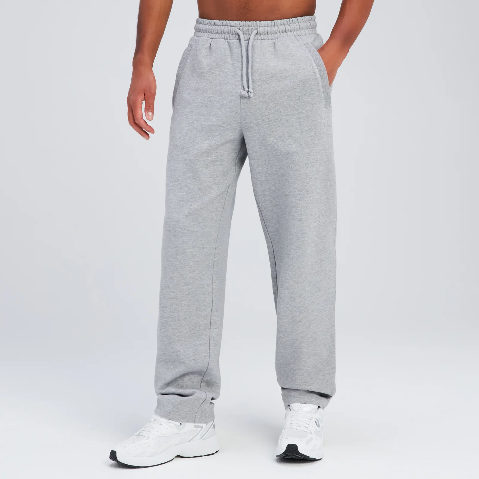 Pantaloni tip jogger drepți MP Rest Day pentru bărbați - Storm Marl - XS Imagine 1
