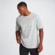 Tricou din bumbac cu croială supradimensionată MP Tempo pentru bărbați - Storm Marl