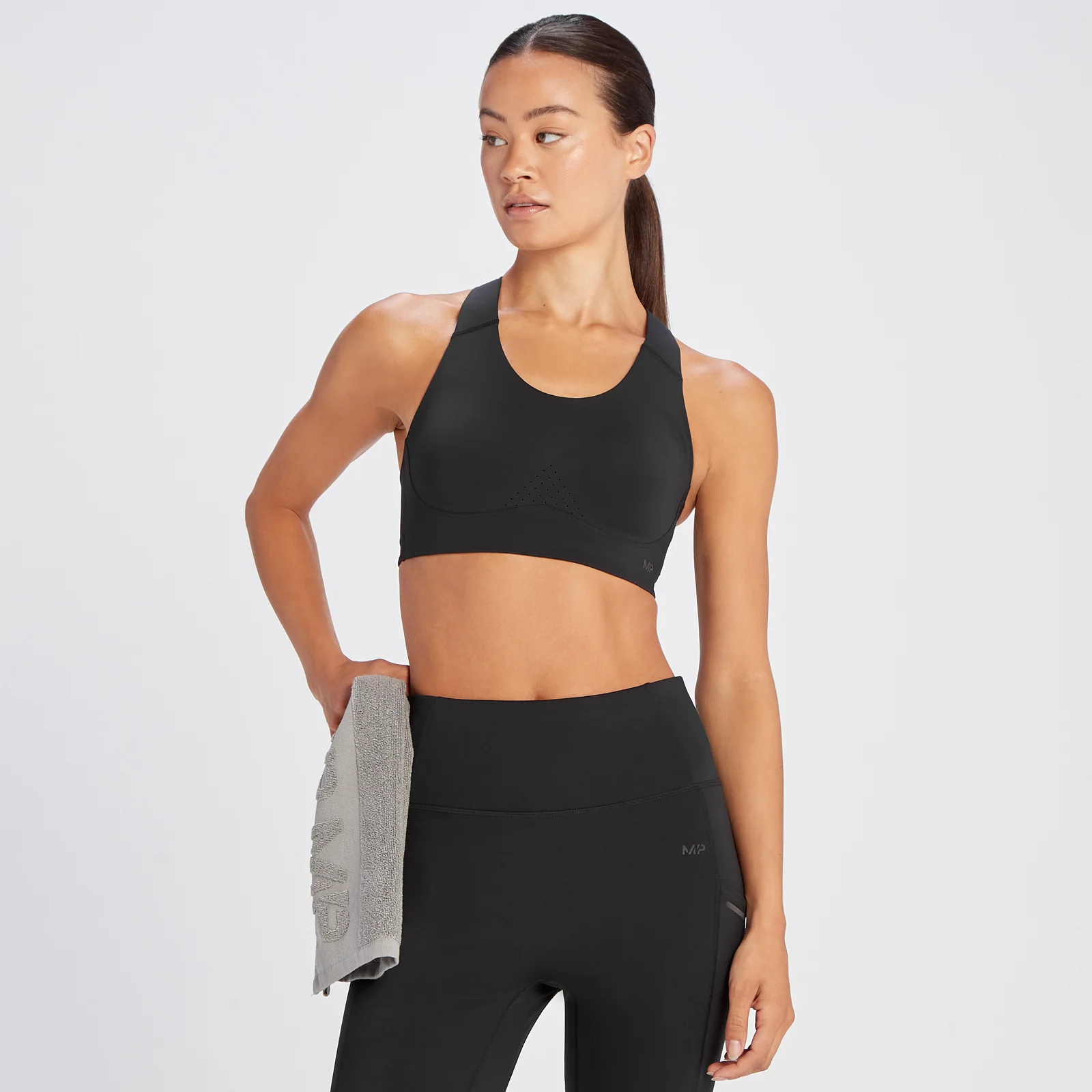 Bustieră sport MP Velocity Ultra pentru femei - Negru - XS Imagine 1