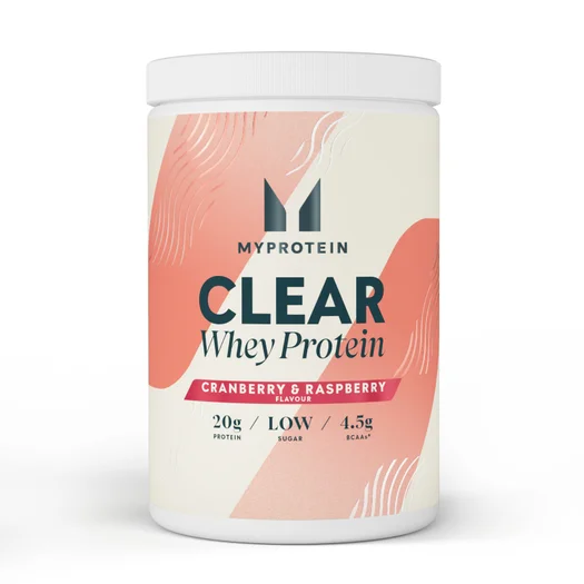 Clear Whey Isolate - 500g - 20servings - Cranberry & Raspberry