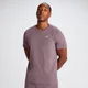 Tricou supradimensionat MP Rest Day pentru bărbați - Bordo pal