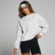 Bluză de trening supradimensionată MP Basics pentru femei - Light Grey Marl