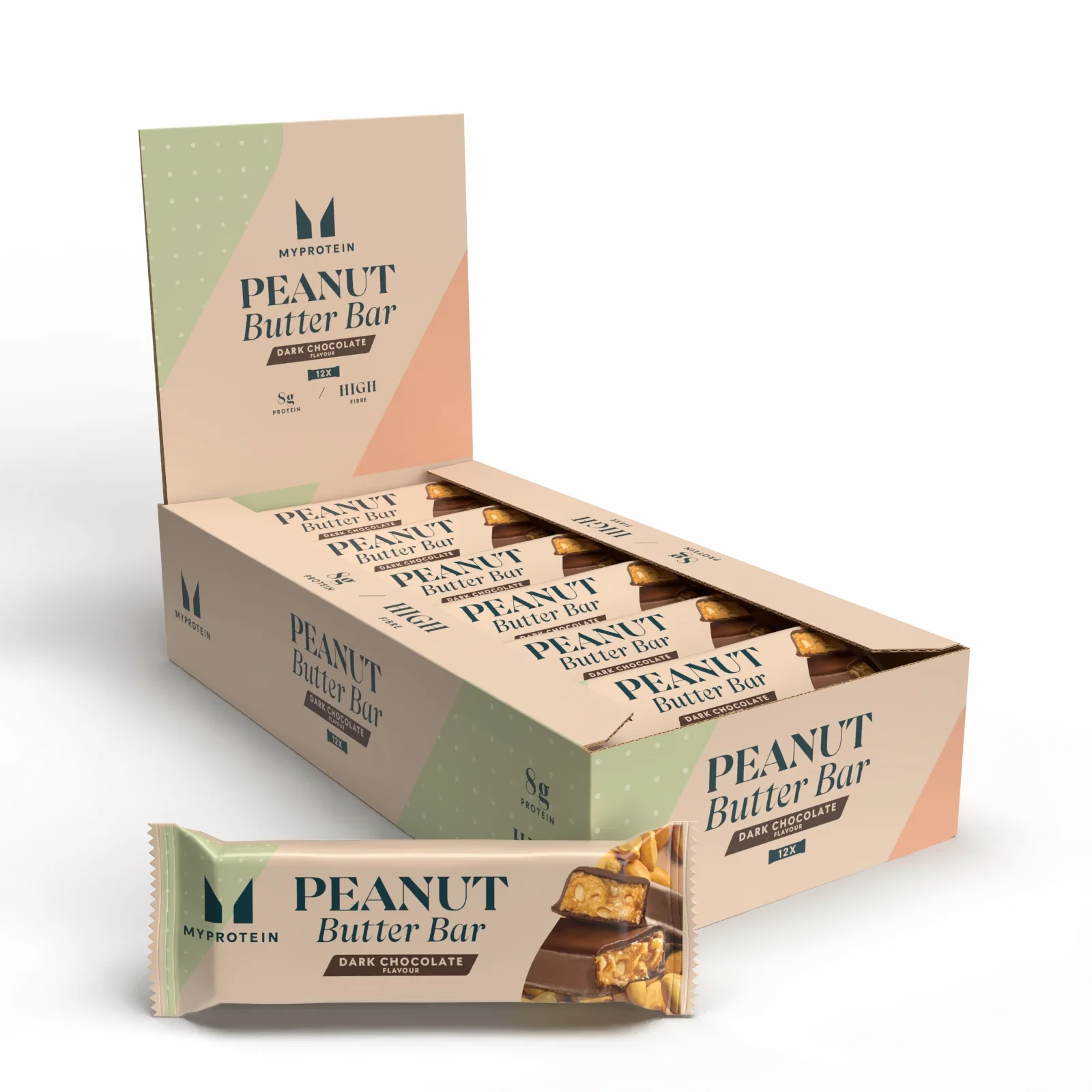 Baton cu unt de arahide - 12 x 38g - Unt de arahide Imagine 1