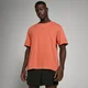 Tricou supradimensionat MP Tempo Washed pentru bărbați - Cărămiziu prespălat