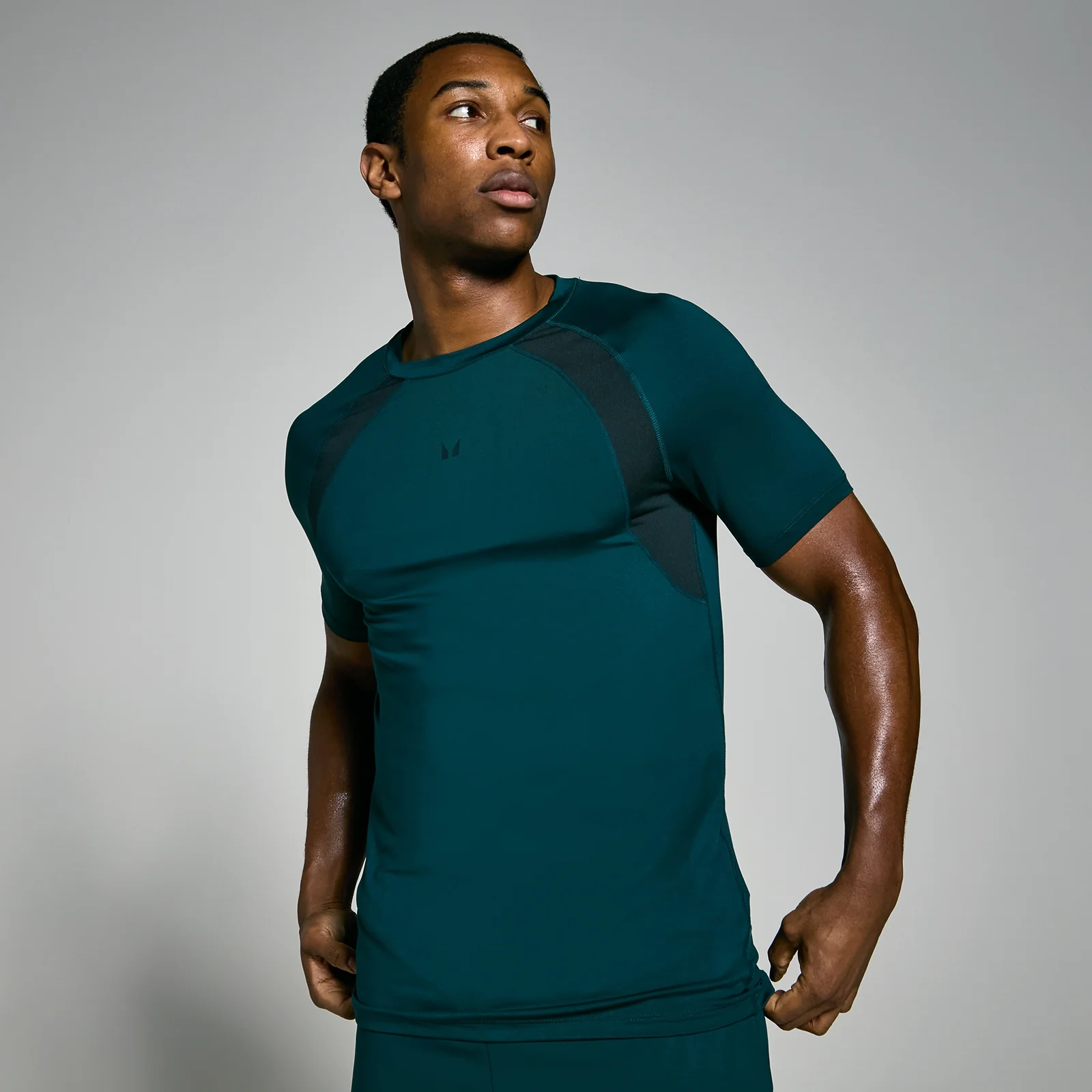 Tricou MP Tempo pentru bărbați - Turcoaz închis - XS Imagine 1