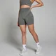 Pantaloni foarte scurți fără cusături MP Tempo Ultra Geometric pentru femei - Carbon