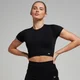 Top decupat MP Tempo Seamless pentru femei - Negru