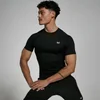 Strat de bază cu mânecă scurtă MP Training pentru bărbați - Negru