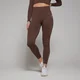 Colanți 7/8 MP Shape Seamless pentru femei - Walnut