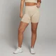 Pantaloni scurți de ciclism MP Shape Seamless pentru femei - Sandstone