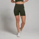 Pantaloni scurți de ciclism MP Shape Seamless pentru femei - Forest Green