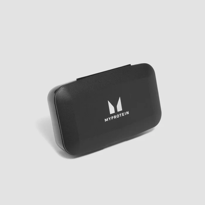 Cutie pentru pastile Myprotein - Negru
