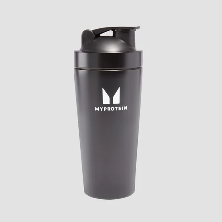 Shaker din metal reciclat Myprotein - Negru