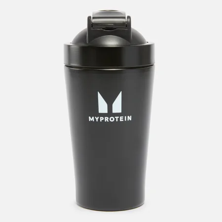 Mini shaker din metal reciclat Myprotein - Negru