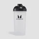 Shaker din plastic Myprotein - Transparent/Negru